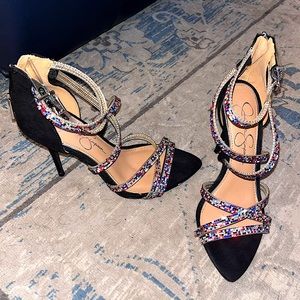 Jessica Simpson bedazzled womens heels size 7.5